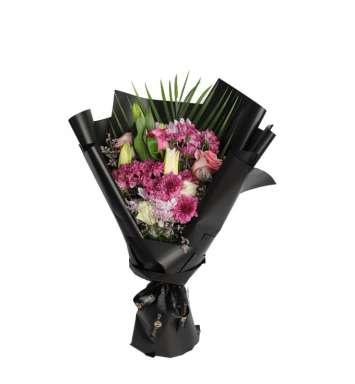 Glittery Mix Flower Bouquet