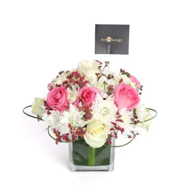 Blissful Love Roses Arrangement
